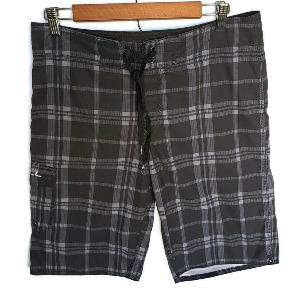 O'neill Black Board Shorts Size:32